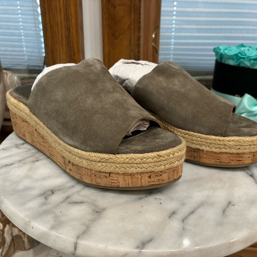 Spell Suede Platform Sandals - Picture 11 of 14
